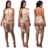Image of See Through Sequin Dress