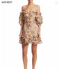 Image of Painted Hearts Fold Dress